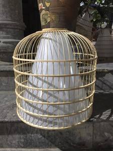 <b>Bamboo</b> pendant lamp handcrafted for exceptional artistic eco <b>lighting</b> in homes restaurants resorts and modern indoor styling - Product Image 3