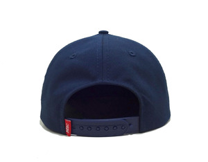 Custom Embroidery Logo Snapback Caps <b>Flat</b> Bill Navy Baseball <b>Hats</b> Vietnam Brand <b>Hat</b> For Business High Quality Small MOQ - Product Image 4