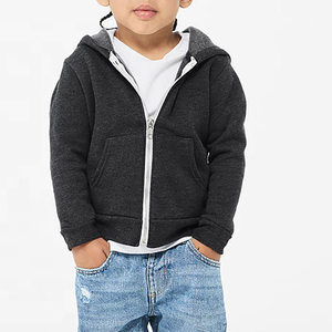 Sweat à capuche en polaire pour enfants, nouveau design, manches longues, pour garçons et filles, sweat à capuche uni, sweat-shirt pour bébé et enfant - Product Image 4