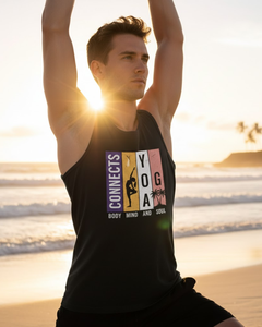 Camisetas de Yoga Personalizadas para Hombre, Venta al por Mayor de Chalecos Deportivos sin Mangas - Product Image 2