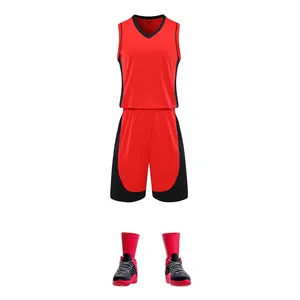 Sport mannschaft tragen hohe Qualität in verschiedenen Größen machen eigenes Produkt Best Style Polyester Stoff Basketball Uniform