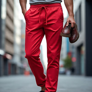 <b>Men</b> Jogging Fitness Trouser High Quality Drawstring <b>Waist</b> Streetwear Running Trouser Pajama <b>Men's</b> - Product Image 5