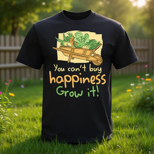 No puedes comprar la felicidad, puedes cultivarla: Camiseta sin mangas para jardinería y control de plagas, ideal para amantes del jardín y trabajadores del control de plagas. - Product Image 3
