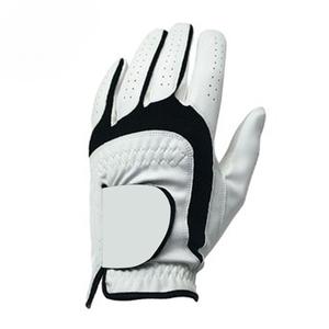 Guantes de Golf Deportivos de Alta Calidad para Hombre, de Piel de Oveja Cabretta, con Cierre de Gancho y Bucle, Diseño Personalizado Completo, Transpirables y Antideslizantes - Product Image 4