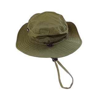 Chapeau de seau de pêche en plein air professionnel à chevrons en éponge maille résistante à l'eau Style Hip Hop pour le cyclisme de plage/Performance - Product Image 1