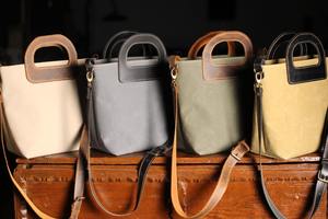 Elegantes bolsos de lona resistentes para mujer con bolsos de cuero con cremallera y correas de hombro para el trabajo y los viajes, y el viaje para el trabajo, a la hora de hacer el trabajo, a la moda - Product Image 4