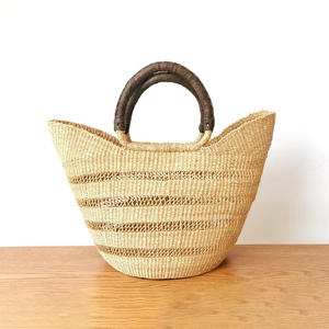 Sac de créateur tissé sacs en jonc de mer de la plus haute qualité panier d'herbe de mer en paille naturelle paniers bolga - Product Image 1