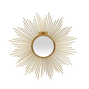 Espejo de pared de forma personalizada decorativa de Metal de calidad duradera para decoración Interior del hogar/Hotel y restaurantes hecho en La India - Product Image 2