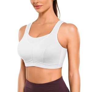 บราเล่นกีฬาคอวีสำหรับผู้หญิงระบายอากาศได้ดีแห้งเร็วกระชับสัดส่วนผ้านิ่มสำหรับผู้ใหญ่ - Product Image 1
