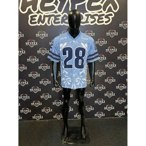 Camiseta de Fútbol Sublimada Personalizada de la Serie Pro, 100% Poliéster, Uniforme de Juego de Gran Peso, Secado Rápido, Transpirable, Sin Mangas, Ropa de Equipo - Product Image 1