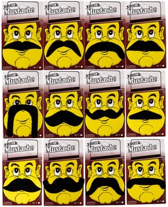 Barbe et moustache artificielles courtes en peluche pour homme – Accessoire de costume d'Halloween, de pirate, de viking, de nain, pour cosplay, fête, scène ou théâtre - Product Image 4