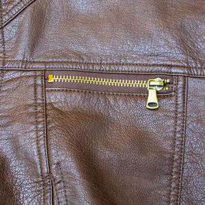 Fabricants de vestes en cuir Vêtements personnalisés Blouson motard à col montant et fermeture éclair Faux cuir pour femmes - Product Image 6