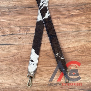 กระเป๋าหนังวัวแบบตะวันตกสำหรับเปลี่ยนสายกล้องและสายกีตาร์พร้อมห่วงทองเหลืองโบราณ - Product Image 1