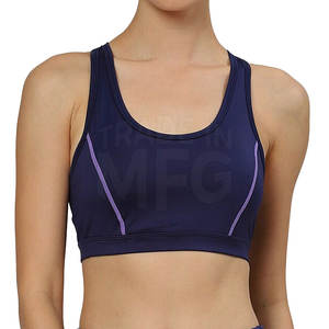 Soutien-gorge de sport fitness de haute qualité pour femmes respirant et grande taille avec logo avant pour l'exercice en plein air en vente! - Product Image 1
