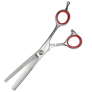 6-Inch Professional Stainless Steel Sharp Barber <b>Scissors</b> with Offset Handle <b>for</b> <b>Hair</b> <b>Thinning</b> - Product Image 4