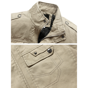 Blouson aviateur en toile légère pour hommes et femmes vêtements de sport d'hiver imperméables respirants avec options personnalisables - Product Image 2