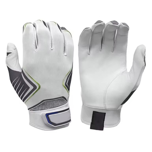 Gants de baseball et de softball anti-abrasifs de conception privée Gants de frappeur en cuir durables avec absorption des chocs pour une utilisation en extérieur - Product Image 1