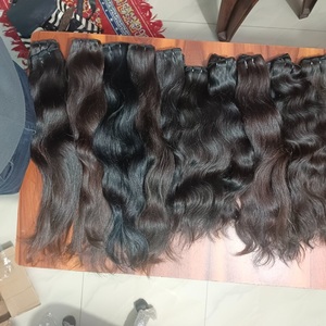 Raw Indian Remy Hair Wholesale Italian Curly Raw South Temple Indian Human Hair <b>Extensions</b> Bundle - Product Image 1