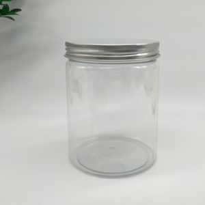 Best Seller Transparent Plastic Food Grade Pet <b>Jar</b> Wide Mouth Cylinder Plastic <b>Cookie</b> Candy <b>Jar</b> PET Food <b>Jar</b> Vietnam Manufactory - Product Image 4