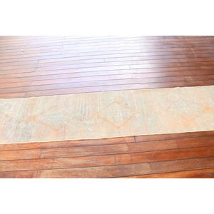 พรมวินเทจสไตล์ตุรกี ขนาด 1.8x10.7 ฟุต สีขาวแดงลายตาราง - Product Image 3