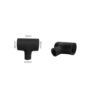 ปลอกท่อ Manitor T-sleeve ขนาด 100/25 มม. เส้นผ่านศูนย์กลางภายใน 51 มม. - Product Image 1