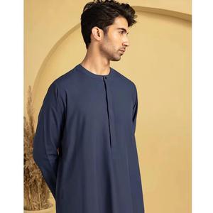 ชุดเดรสมุสลิมแขนยาวสำหรับผู้ชาย, ชุดเดรสอาบายาชุดเดรสแขนยาวสไตล์ซาอุดิอาระเบียอาหรับอาหรับเสื้อผ้าแฟชั่นสำหรับผู้ชาย - Product Image 3