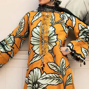 Vestido de césped puro 100% étnico pakistaní indio de alta calidad de lujo más vendido para mujer Casual Salwar Kameez a precio - Product Image 1