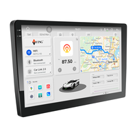 Autoradio universel 7870 9/10 pouces Android 13 Android Auto 8 cœurs 2,7 GHz 2K NPU 8 Tops 6 nm EUV DSP avec aide au recul pour lecteur GPS