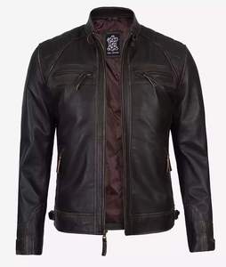 VESTE EN CUIR DE HAUTE QUALITÉ - Product Image 1