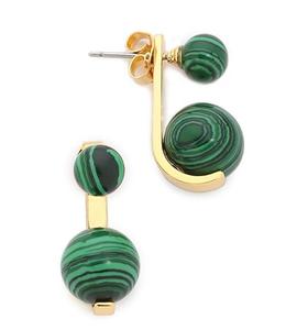 Superbes boucles d'oreilles en corne légères, toutes formes et tailles – Boucles d'oreilles modernes en corne pour mariage et soirée, boucles d'oreilles en corne brillantes - Product Image 4