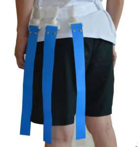 ชุดยูนิฟอร์มฟุตบอลธงแบบปรับได้ใหม่สำหรับผู้ชาย พร้อมเข็มขัดกีฬาและธงไวนิล สำหรับฝึกซ้อมและแข่งขัน - Product Image 2