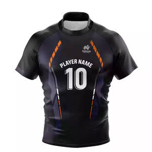 2025 Maillot Rugby Front Row Homme Manches Courtes Léger 100% Polyester Anti-Bactérien Plus Size - Product Image 2