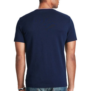 Nouveaux T-shirts amples et décontractés en coton lourd 100 % coton, coupe courte, 260 GSM, tricotés, pour hommes, modèle OEM 2026 - Product Image 2