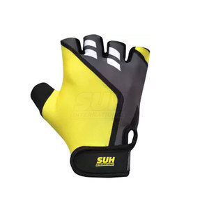 Vente chaude Prix bas Gants de sport en cuir pour l'entraînement et la salle de sport Respirants Légers Demi-doigts Vente en gros Qualité supérieure - Product Image 6
