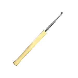 Cuchillo profesional para mucosa más libre, mango dorado de 6 pulgadas, cuchillo para mucosa más libre de acero alemán, cuchillo Nasal para plastia Facial ENT más libre - Product Image 2