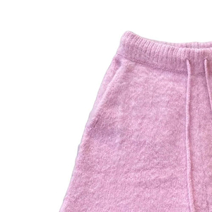 100% OEM Designer Mohair Shorts Estilo para hombre Textura suave Uso diario Pantalones cortos de punto acogedores de alta calidad - Product Image 2