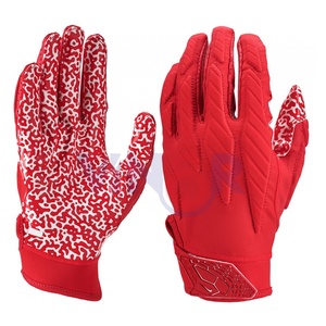 Venta al por mayor nueva llegada 2025 directo de fábrica de dedo completo guantes de fútbol americano transpirable ropa de entrenamiento deportivo servicio OEM - Product Image 1