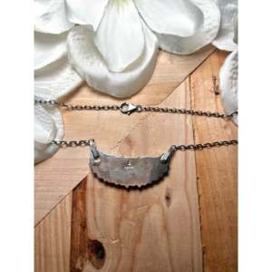 Collier en turquoise Kingman et argent sterling Eunis Tso pour mariage ou cadeau - Product Image 2