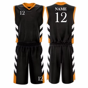 Ensemble de maillots de basket-ball personnalisés en gros Concevez votre équipe Logo numéro sublimation uniforme de basket-ball - Product Image 1