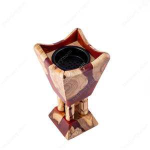 เตาเผากำยานไม้เรซิ่นขายดี ดีไซน์ทันสมัย สำหรับใช้ในบ้าน ป้องกันกลิ่นไม่พึงประสงค์ ของขวัญแต่งงาน Tradnary Exim Pvt Ltd - Product Image 4