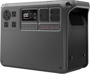 Nueva Estación de Energía Portátil de Primera Clase 2000, Batería de Iones de Litio de 2048 Wh, Puerto para RV, Compacta, Salida de 3000 W, Recarga del 0-80% en 55 Minutos - Product Image 1