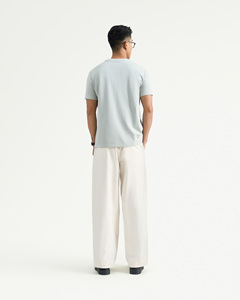 <b>Men's</b> Coolmax Short Sleeve 100% Cotton Knitted Fitted Solid Color T-<b>Shirt</b>-Routine Vietnam - Product Image 3