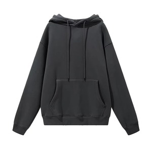 Sweat à capuche personnalisé de haute qualité, coupe classique, poids lourd 500 GSM, 100 % coton molletonné, pour homme et femme, streetwear d'hiver, respirant - Product Image 6