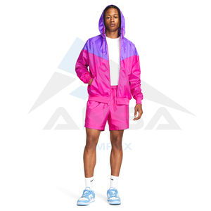 Veste coupe-vent d'hiver pour hommes, fabriquée utilitaire sur mesure, vêtements d'extérieur tricotés respirants avec capuche à printemps personnalisés - Product Image 6