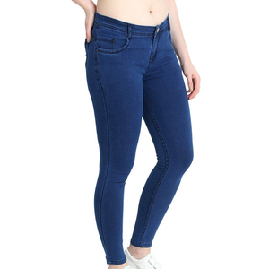2024 nouveauté directe usine approvisionnement denim pantalon respirant confortable denim pantalon pour les femmes - Product Image 1