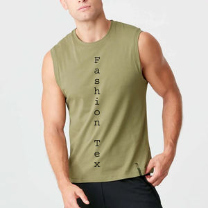 เสื้อกล้ามออกกำลังกายผู้ชาย ทรงเข้ารูป ผ้าสแปนเด็กซ์ ออกแบบเองได้ - Product Image 4