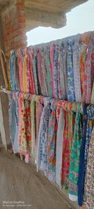 Bufandas con estampado de bloque de mano Sarong de algodón indio Pareo de playa de algodón hecho a mano decorativo Pareo impreso Sarong Swim Wear - Product Image 4