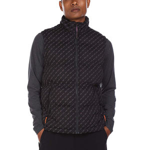 Chaqueta sin mangas acolchada con cremallera para hombre, chaleco de invierno a la moda, personalizado, resistente al agua - Product Image 6