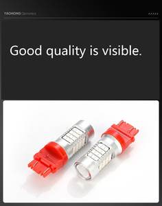 Bombillas LED automotrices T20/S25/T25 3157 2835-54SMD Lente de enfoque LED Señal de giro de marcha atrás Hecho en China <span class=keywords><strong>Coche</strong></span> de <span class=keywords><strong>mano</strong></span> izquierda - Product Image 5