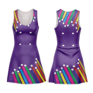 Uniforme de Netball para Mujer de Alta Calidad, Transpirable, Reversible, Antiarrugas, de Secado Rápido, con Estampado Profesional por Sublimación - Product Image 5